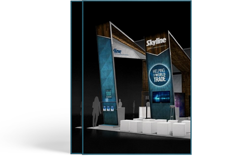 División Expo, Exhibidores para eventos, banners, diseño, alquiler, portátiles, etc. | Productos promocionales IH Internacional Panamá